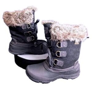 Khombu ~ The Slope ~ Women's Waterproof Winter Snow Boots ~ Black~Size 6M ~ EUC